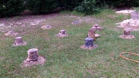 diy shed part  foundation youtube