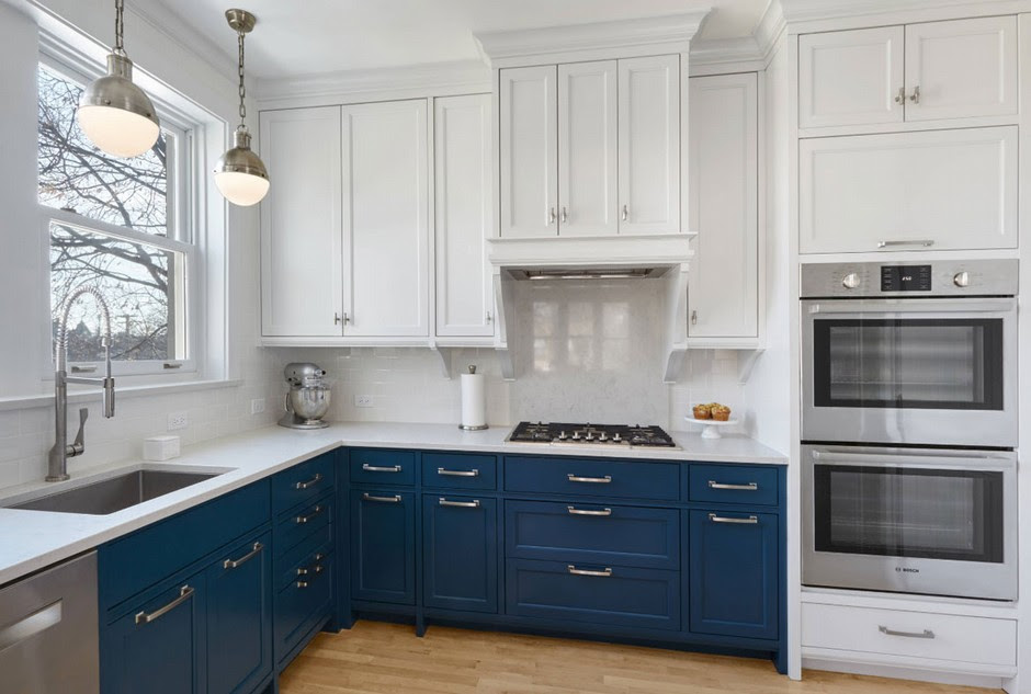  Blue is known for its calming impression Bright  Calming Kitchen: 10 Prime Blue Kitchen Ideas