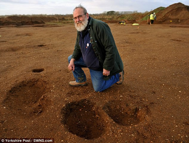 Researchers have already hand-sieved 95 tonnes of earth from the surrounding ditches. Mr Tibbles said researchers had found a lot of burnt stones on the site 