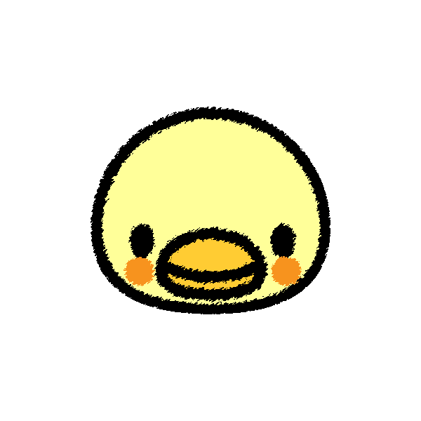 手書き風でかわいいひよこの無料イラスト 商用フリー オイデ43