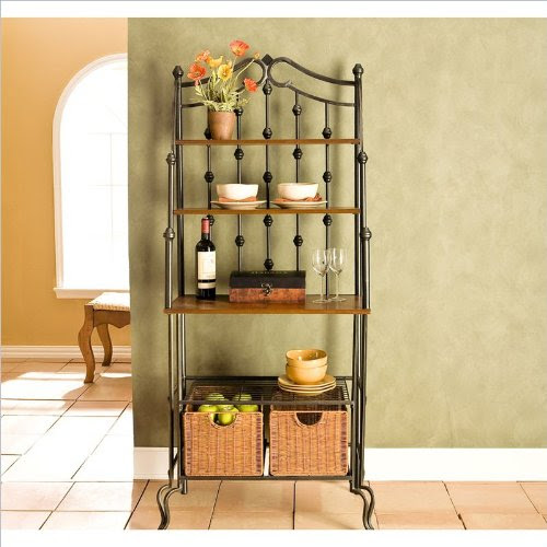 Holly & Martin Carlsbad Baker's Rack in Black