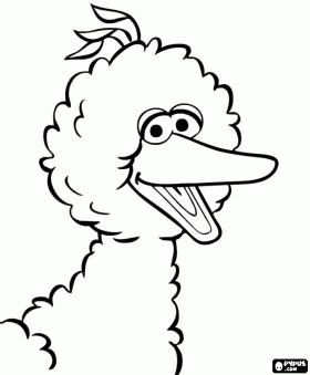 Big Bird Drawing at GetDrawings | Free download