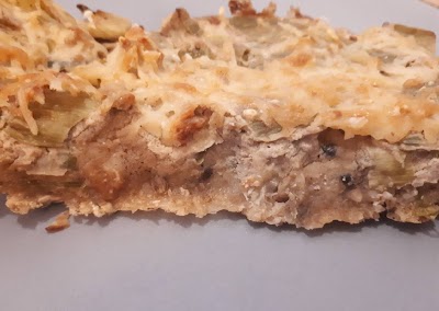 Recipe of Super Quick Homemade Tarte aux poireaux, avoine et tofu