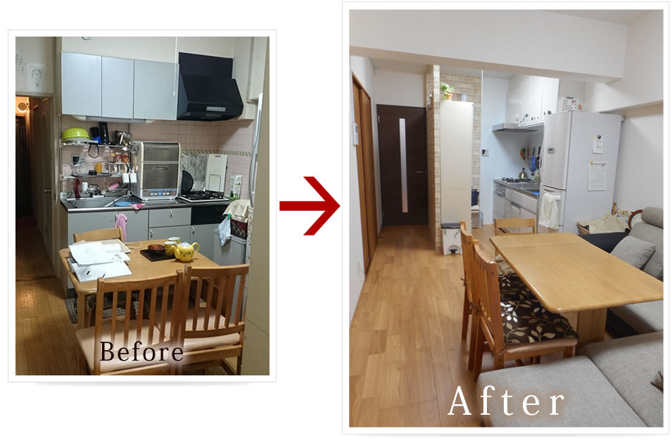 リビング ダイニングのリフォーム事例 匠建設株式会社