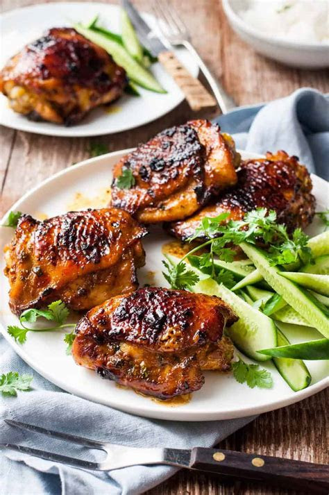 southern thai tumeric chicken grilled baked recipetin eats