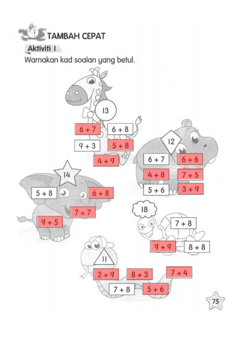 Buku Aktiviti Matematik Tahun 2 Anyflip Buku Teks Digital Mathematics Year 1 Sk Part 1 And 2 Kssr