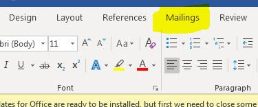 How to do a Mail Merge for Printing Direct Mailing Labels – Tasty Time Enterprises