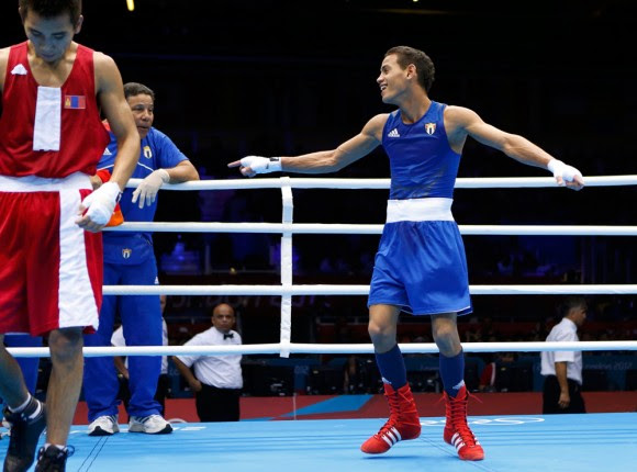 Robeisy, oro de Cuba. Foto: Reuters
