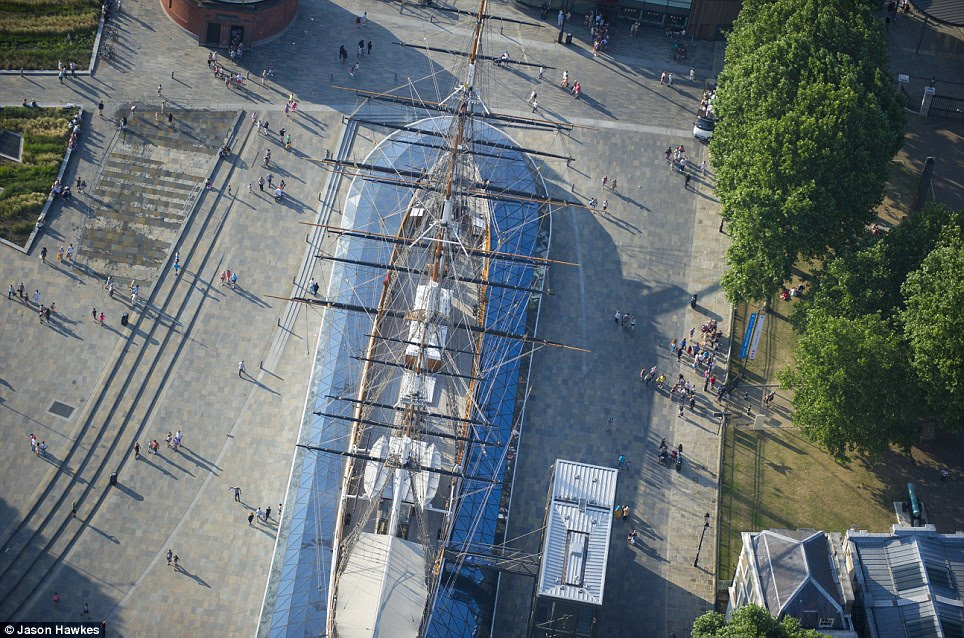 The Cutty Sark, a British clipper ship which stands in Greenwich, built on the Clyde in 1869 for the Jock Willis shipping line. It is also where the recent Les Miserables film staged the Bastille scenes