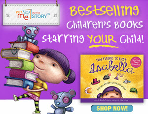Bestselling Children's Books Starring Your Child