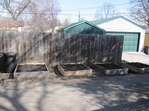 New Smaller Raised Beds