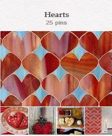 Avente Tile's Hearts Pinterest Board