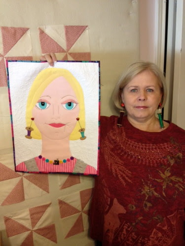 Lady #43 (Stephanie) with herself