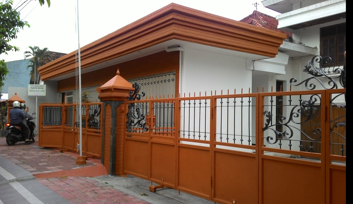  pagar  lipat  model klasik MultiDesain Arsitek