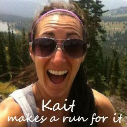 kait makes a run for it