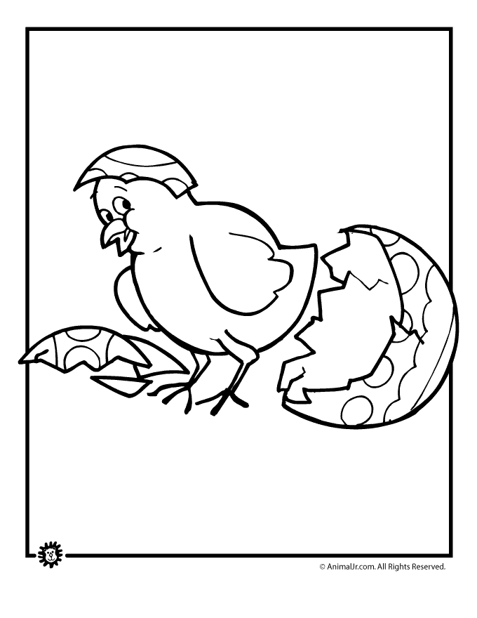 Easter Coloring Pages Easter coloring pages of easter chicks. Easter Coloring Pages Easter