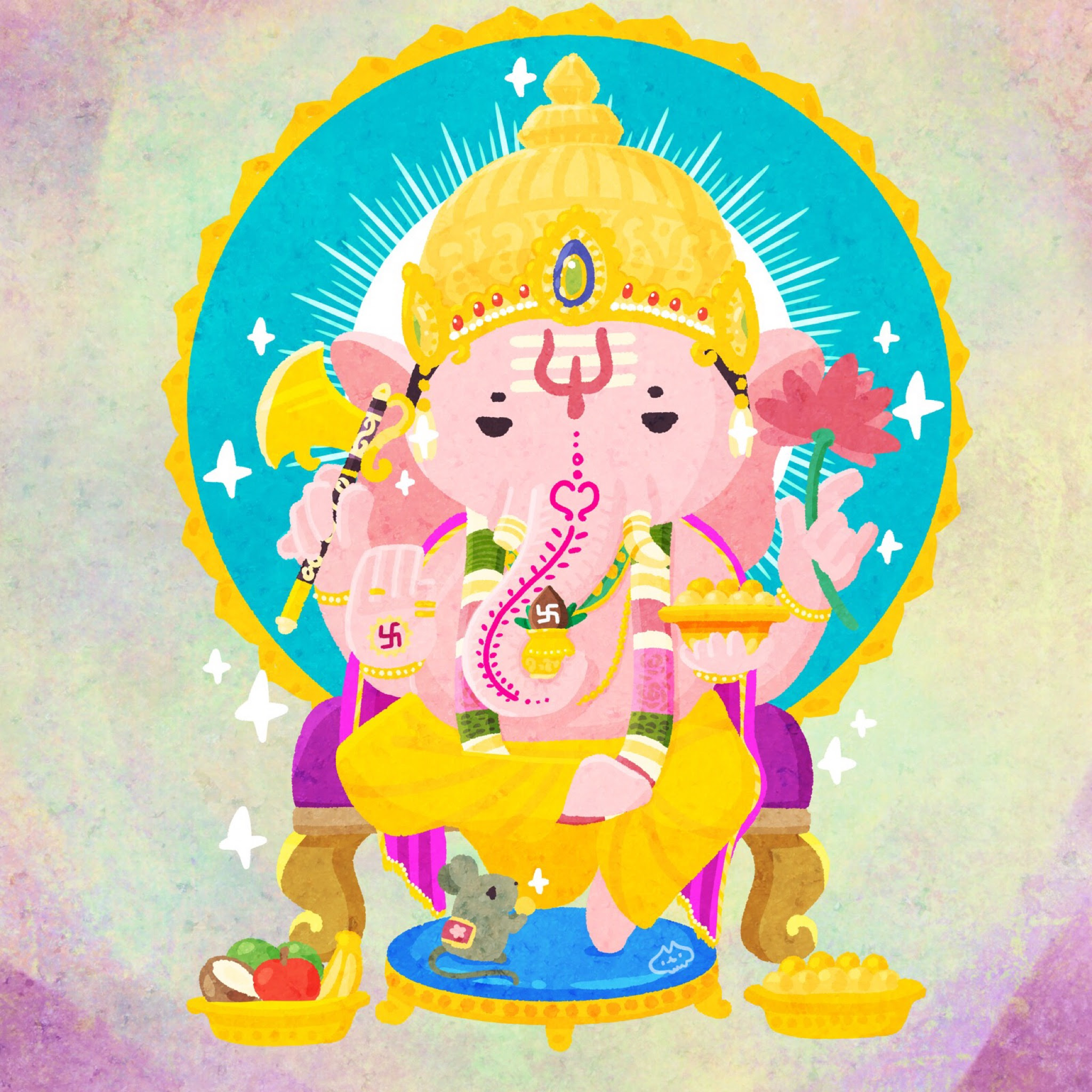 Mugazineからのお年玉 開運招福なインドの神様を待ち受け画像にどうぞ Mugazine むがじん