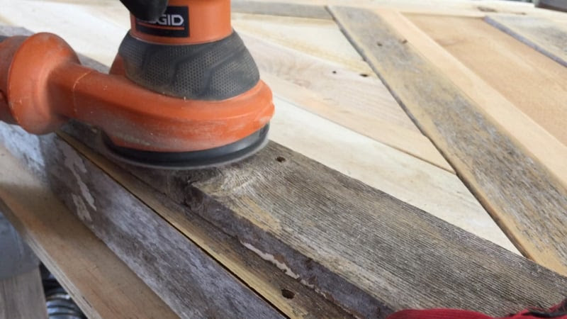 Rustic Pieced Wood Headboard 19