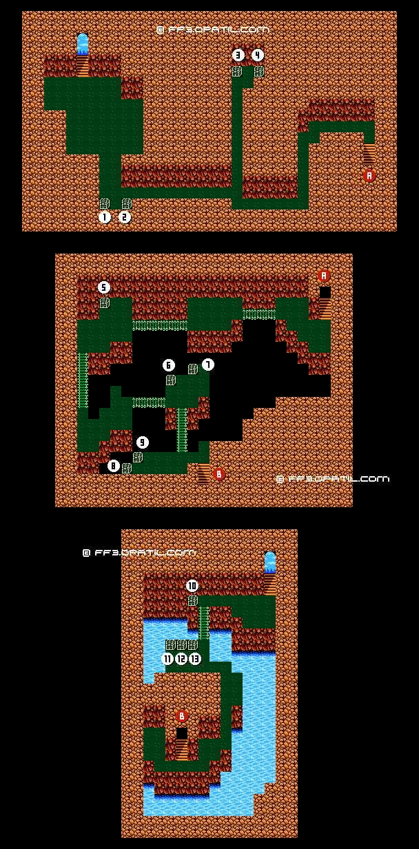 シナリオ攻略 古代の民の迷宮 Final Fantasy 3 ファイナルファンタジー 3 攻略