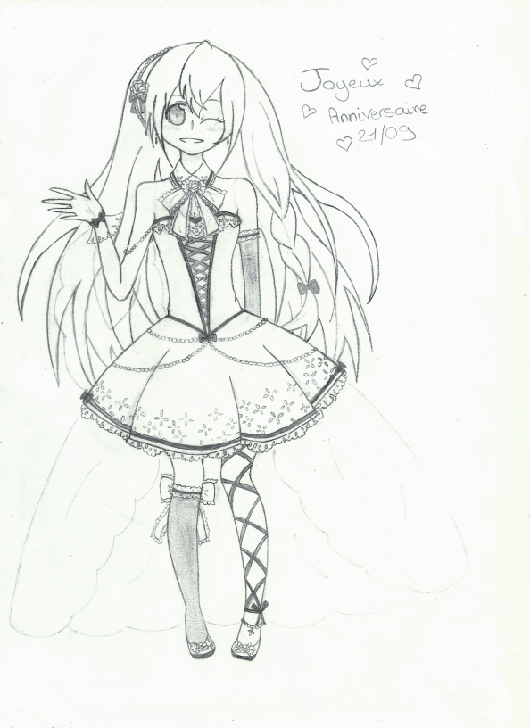 Image De Fille Manga A Dessiner Gallery