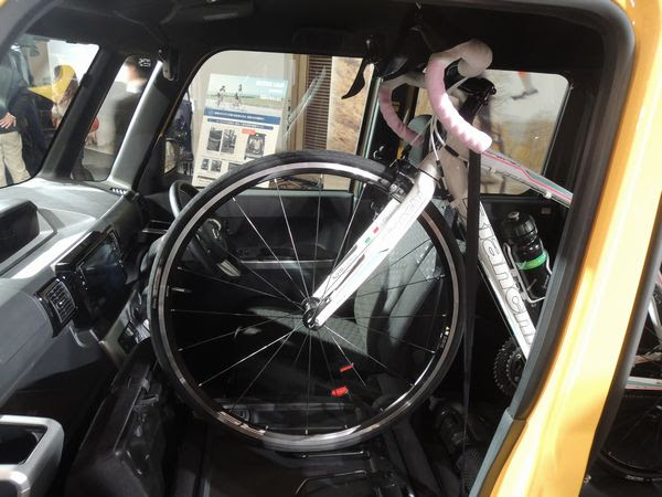 ウエイク 自転車2台 車載