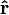 \mathbf{\hat{r}}