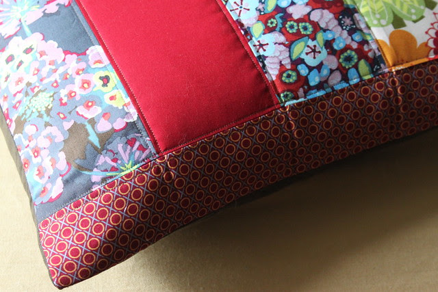 Another Version of my Quilted Stripes Pillow