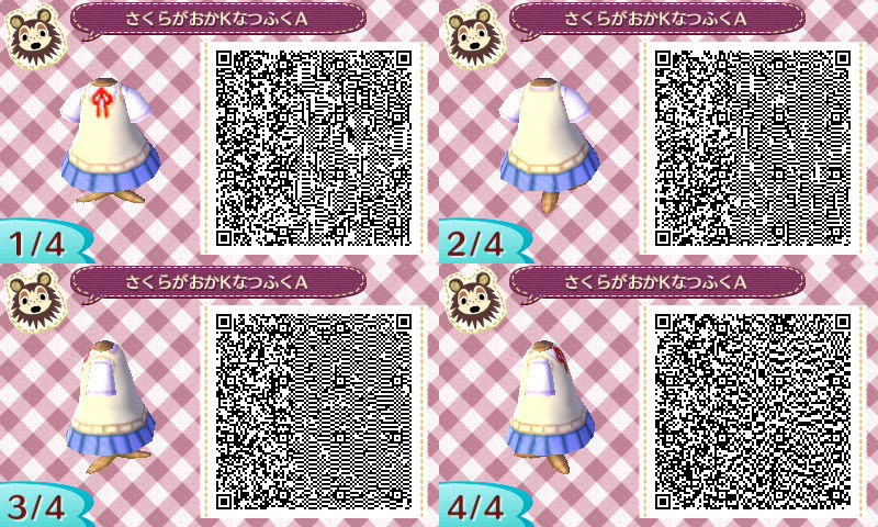 とびだせ どうぶつの森 マイデザインqrコード０３ ぶるのば