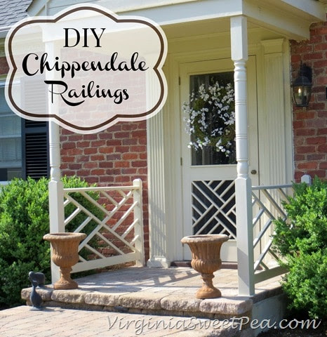 DIY Chippendale Railings - Sweet Pea