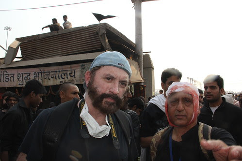 The Brooklyn Jew And The Shia Blogger at Crossroads In Delhi by firoze shakir photographerno1