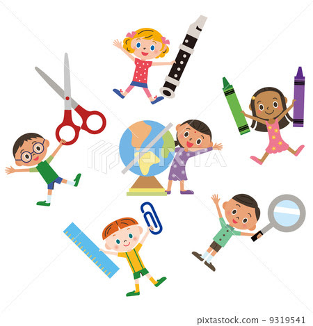 stock illustration: childrens, vector, vectors