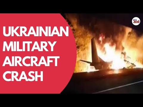 Ukrainian Military Aircraft Crash near Kharkov,  At least 20 dead, 2 inj...