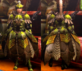 レイア 発掘 一式 Mh4g装備画像一覧