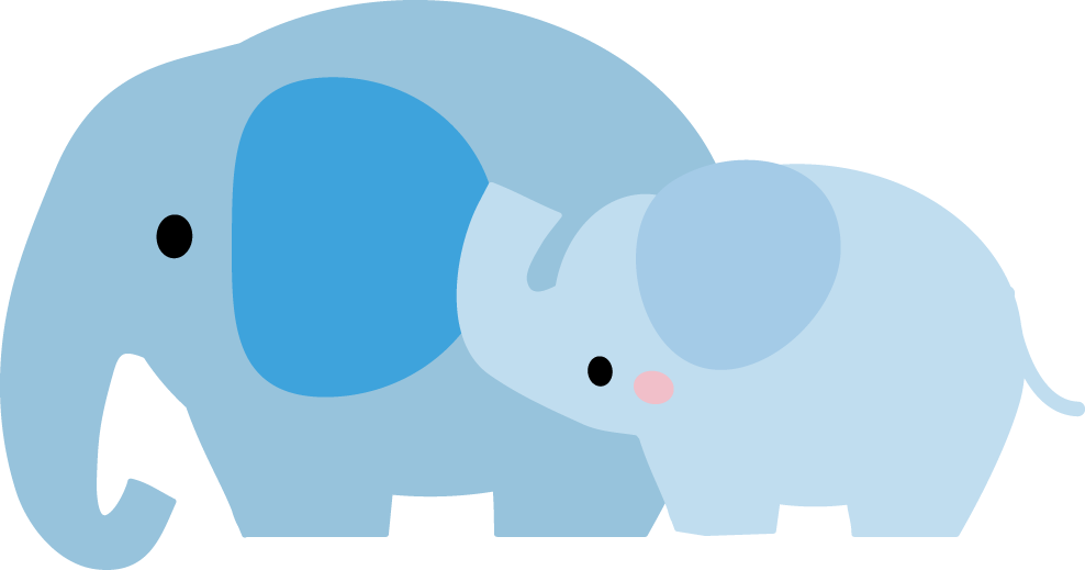 ぞう ゾウ イラスト 無料イラストフリー素材