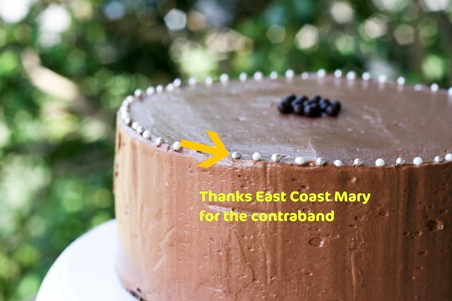 Flour Bakery - Yellow Cake with Fluffy Chocolate Ganache Frosting
