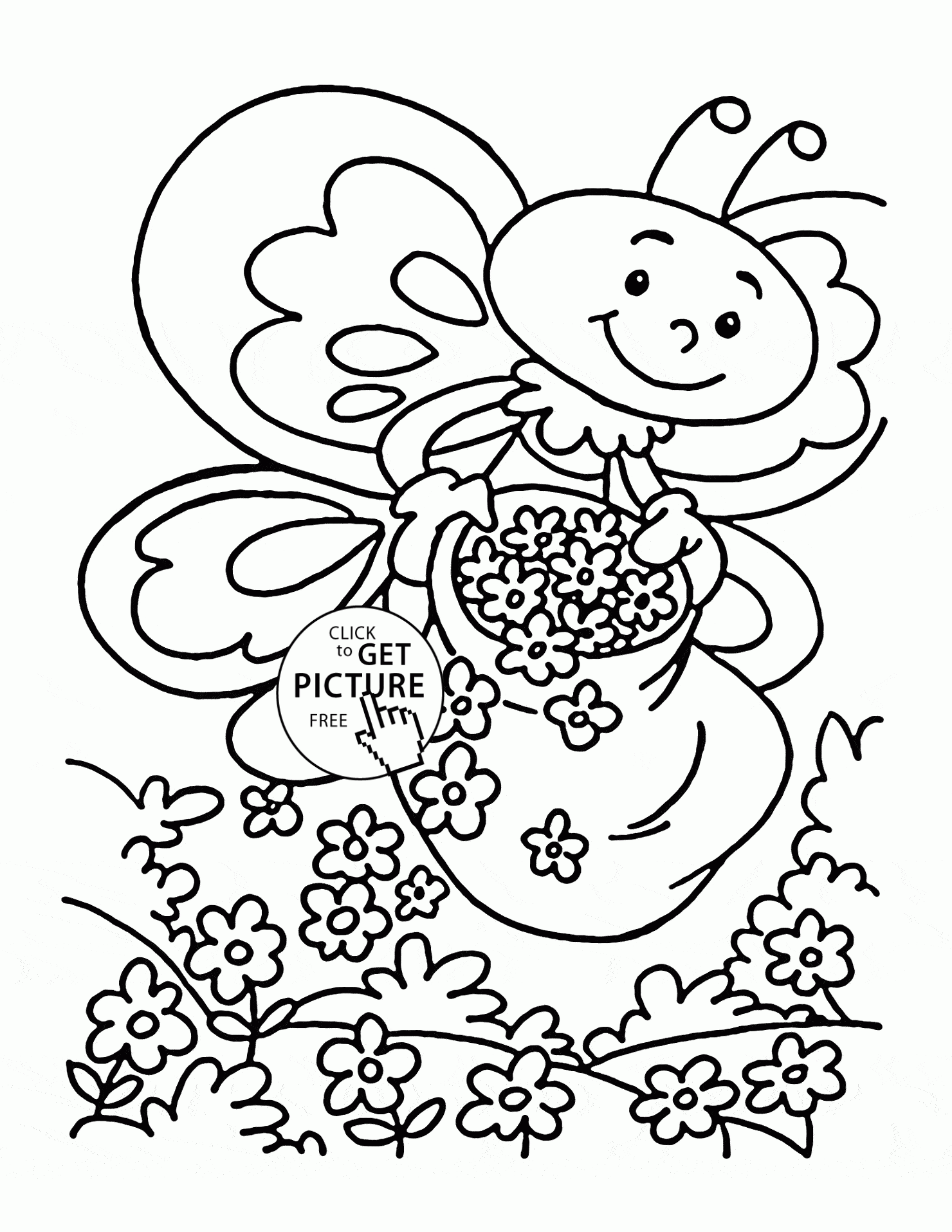 Spring Coloring Sheets For Kindergarten - img-flab