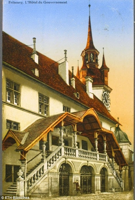 People and places: Adolf's collection isn't just landscapes - his souvenirs depict architecture, different cultures and events