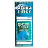 Aqua Filter, Nicotine & Tar Filtered Disposable Cigarette Holders - 10 ea