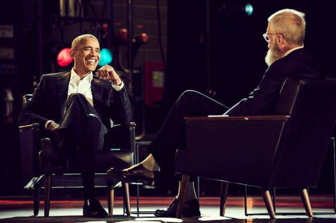 Barack Obama David Letterman