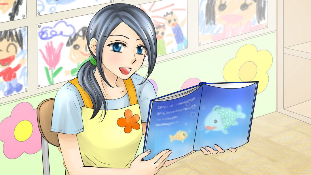 幼稚園の先生 Kindergarten Teacher 女の子に人気 さくら Sakura あこがれの職業紹介