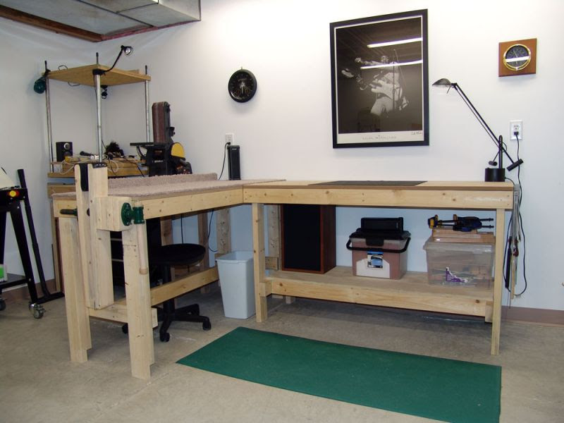 Woodwork Luthier Workbench Plans PDF Plans