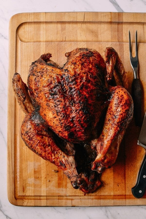 Five Spice Roast Turkey with Giblet Onion Gravy The Woks