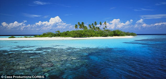 White sand experience: After China, the jet heads to the Maldives, arriving on the island of Malé for travellers to spot a wide variety of sealife in the crystalline waters