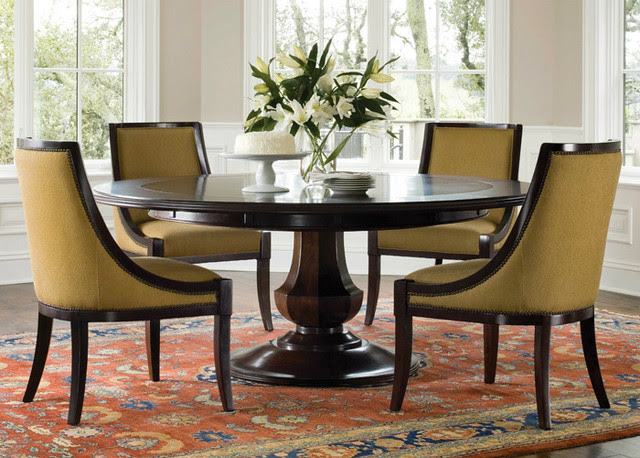 Sienna Dining Table - traditional - dining tables - by Brownstone