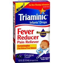 TRIAMINIC INF FEVER DRPS GRAPE , INFANT