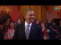 President Obama Sings "Sweet Home Chicago"