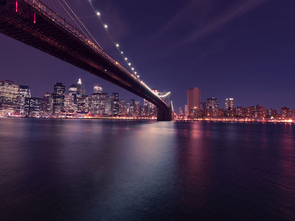 Brooklyn Bridge At Night