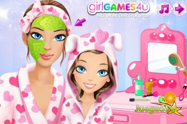 Juego Maquillar a madre e hija jugar gratis y online