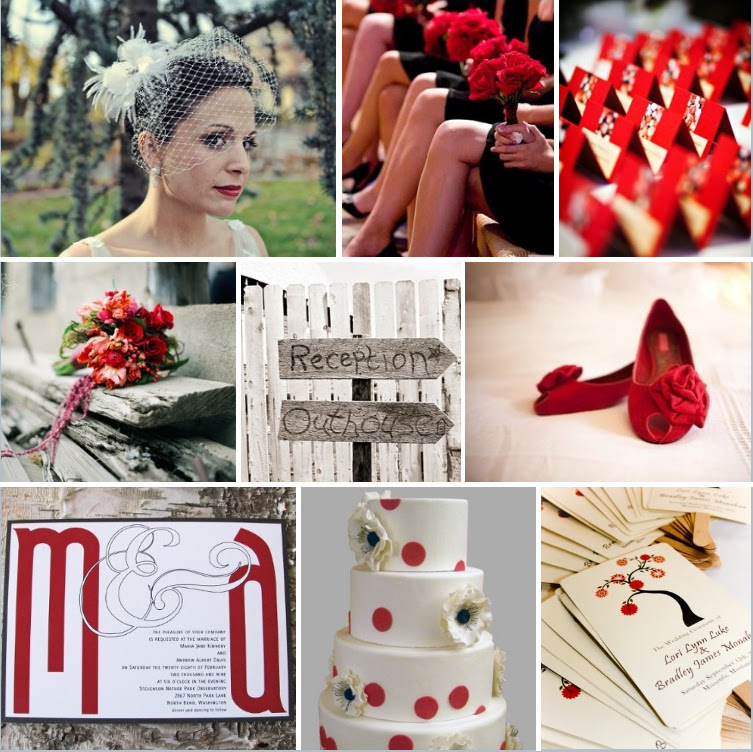 black and red weddings Event ProsLA Blog
