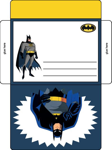  batman printable birthday card